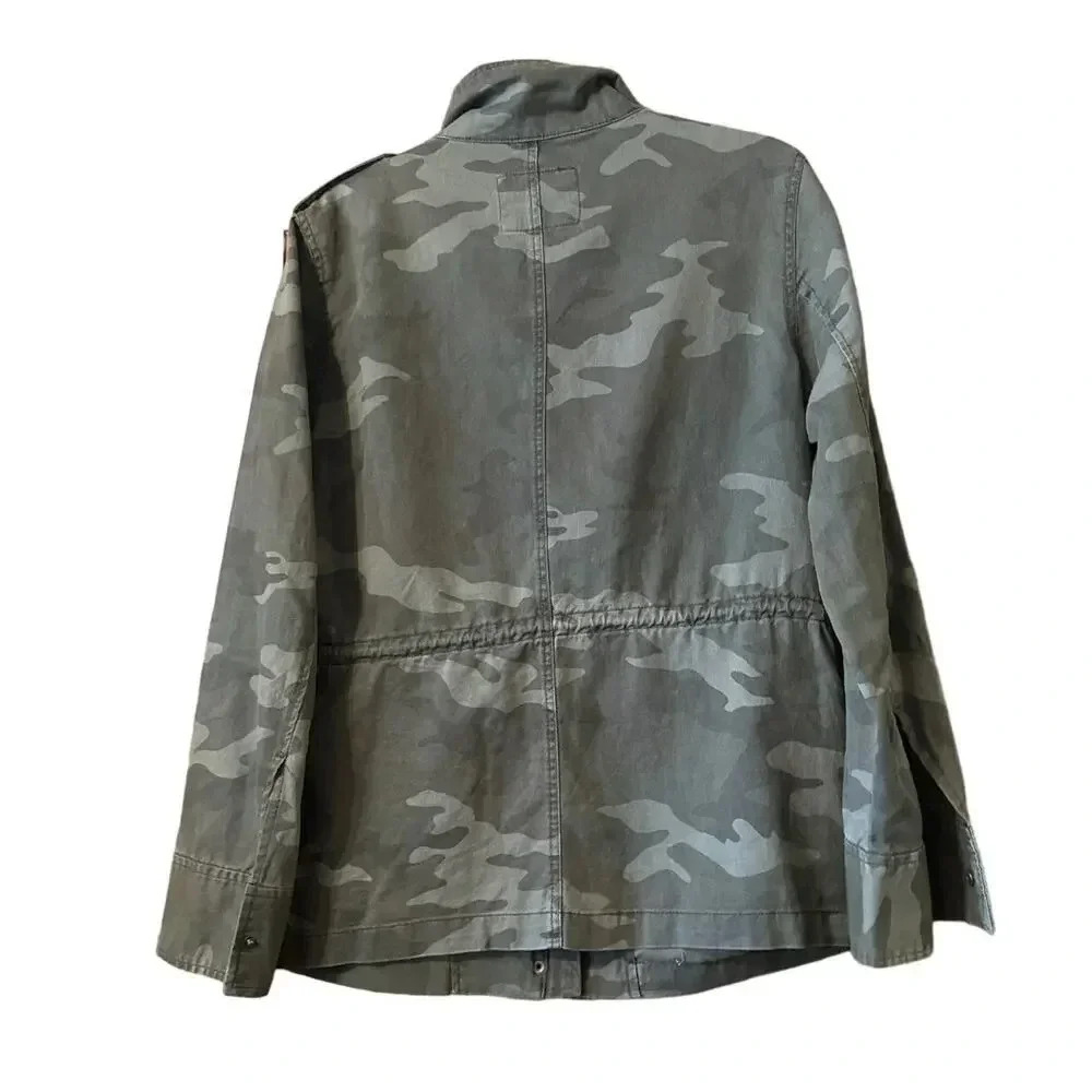 Aeropostale camo anorak cotton jacket miliary M streetwear - Picture 8 of 8